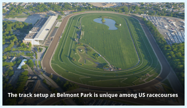 There Are Three Separate Tracks at Belmont Park