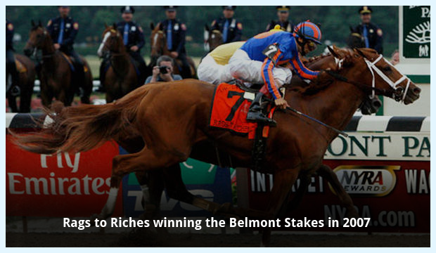 Rags to Riches Racing at Belmont Park