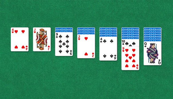 An Example of the Possible Moves in a Game of Solitaire