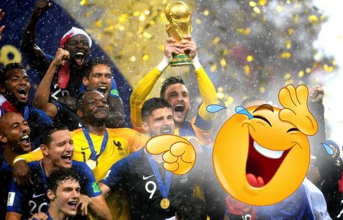 France World Cup Laughing Emoji