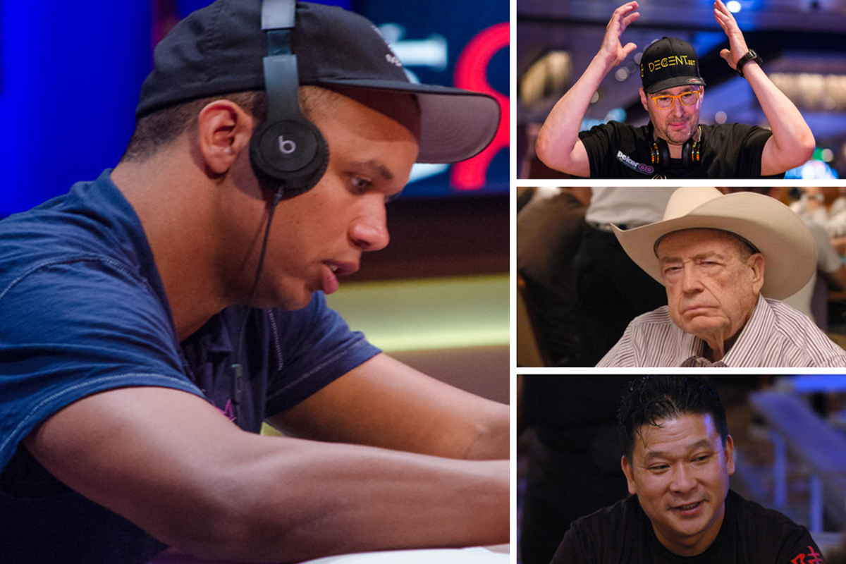 Four of poker’s all-time legends Phil, Ivey, Brunson, and Chan